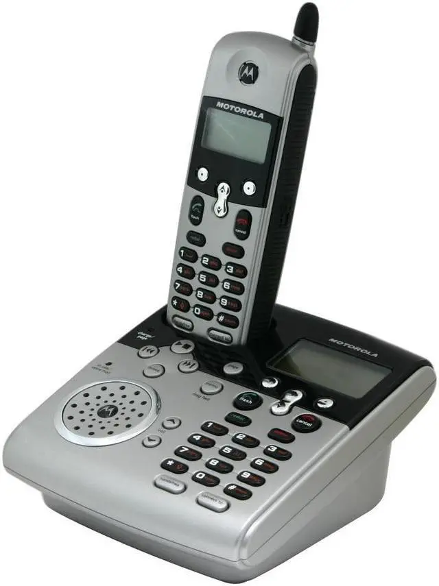 Alt view image 2 of 8 - MOTOROLA SD4581 2.4 GHz Digital FHSS 1X Handsets Cordless Phone Integrated Answering Machine