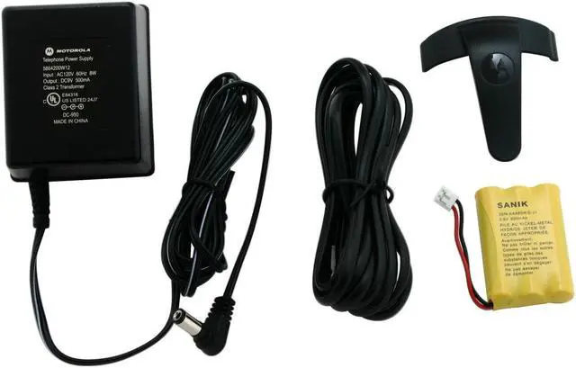 Alt view image 6 of 8 - MOTOROLA SD4581 2.4 GHz Digital FHSS 1X Handsets Cordless Phone Integrated Answering Machine