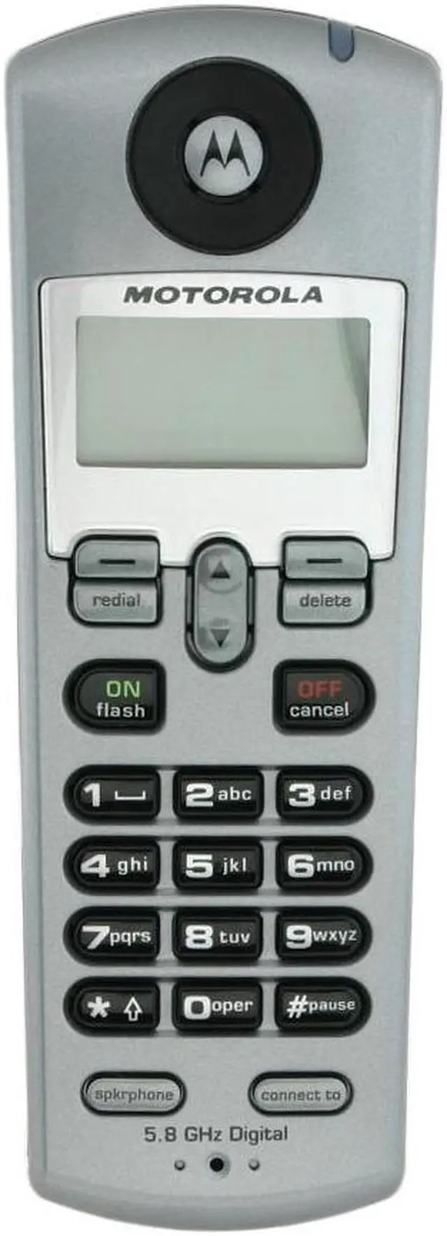 Alt view image 3 of 8 - MOTOROLA SD7581 5.8 GHz Digital FHSS 1X Handsets Cordless Phone Integrated Answering Machine