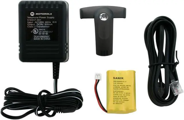 Alt view image 7 of 8 - MOTOROLA SD7581 5.8 GHz Digital FHSS 1X Handsets Cordless Phone Integrated Answering Machine