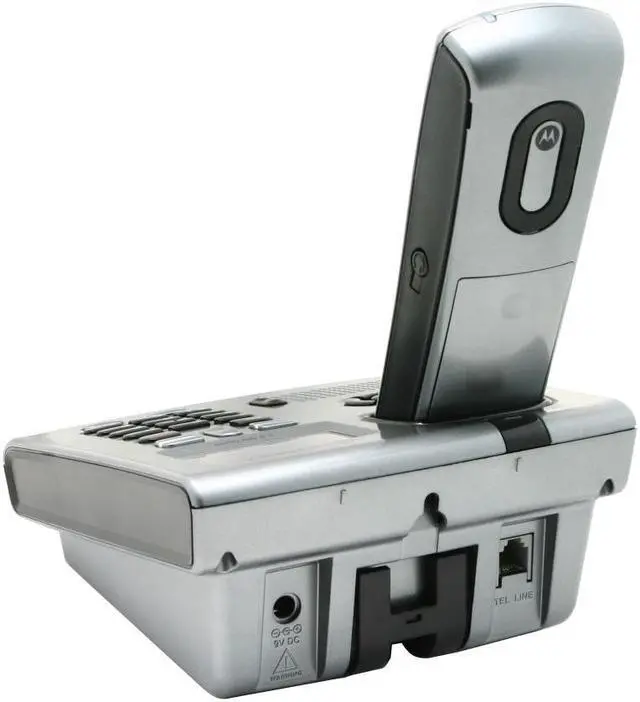 Alt view image 5 of 8 - MOTOROLA SD7581 5.8 GHz Digital FHSS 1X Handsets Cordless Phone Integrated Answering Machine