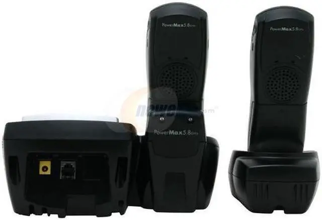 Alt view image 4 of 7 - Uniden TRU8885-2 5.8 GHz Digital 2X Handsets Cordless Phone Integrated Answering Machine