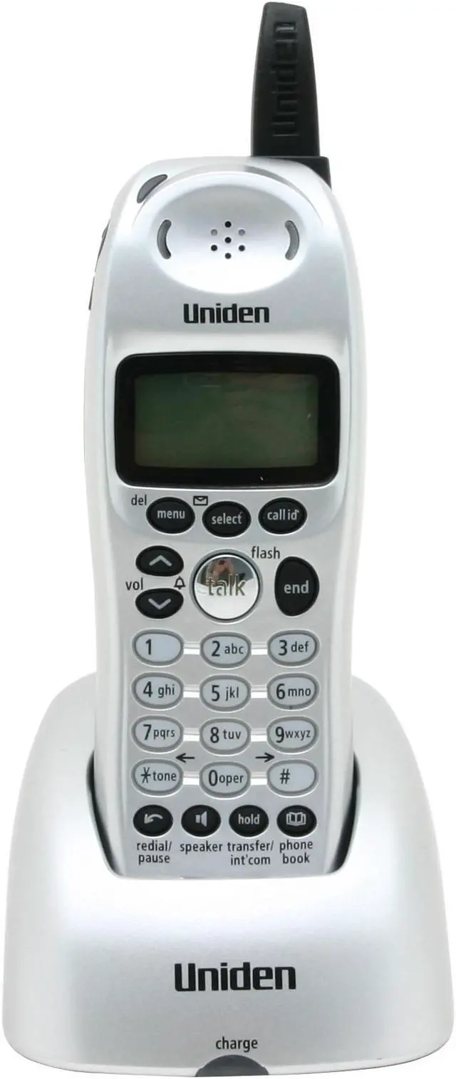 Alt view image 2 of 6 - Uniden DCX-640 2.4 GHz Cordless Expansion Handset