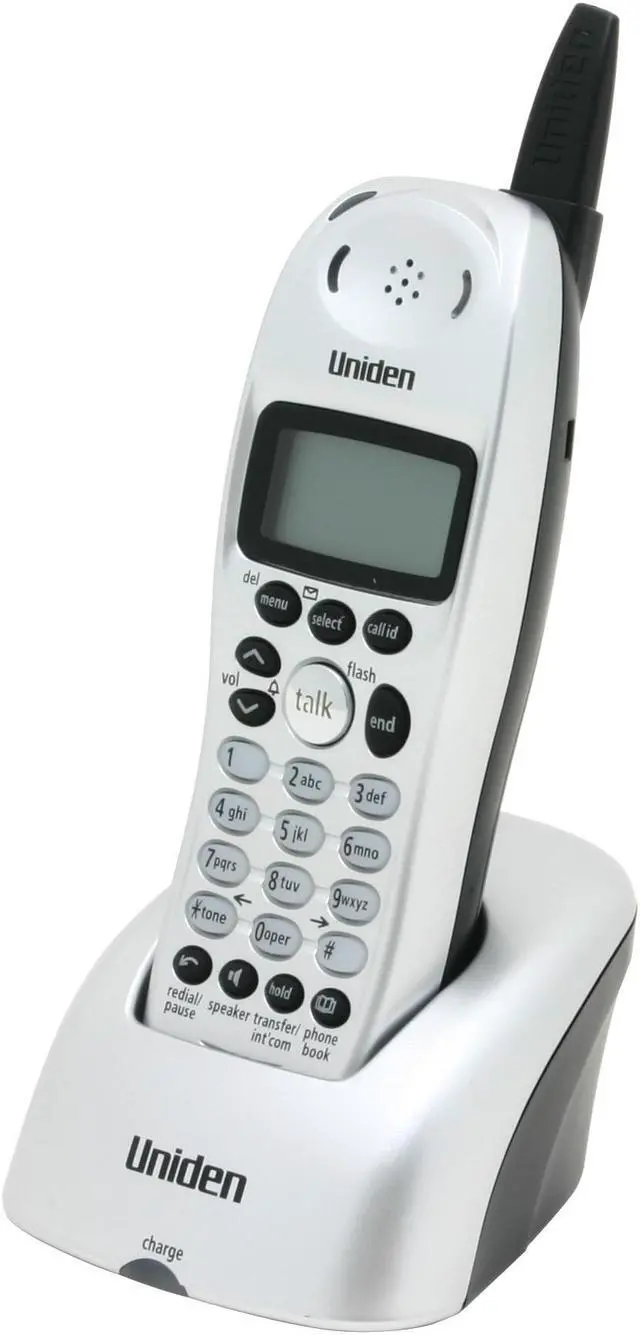 Alt view image 3 of 6 - Uniden DCX-640 2.4 GHz Cordless Expansion Handset