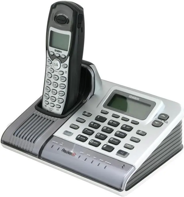 Alt view image 2 of 8 - Uniden UIP165P Packet8 Compatible 5.8GHz Digital VoIP Telephone