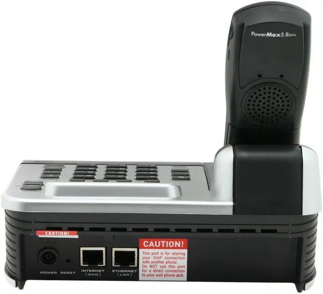 Alt view image 5 of 8 - Uniden UIP165P Packet8 Compatible 5.8GHz Digital VoIP Telephone