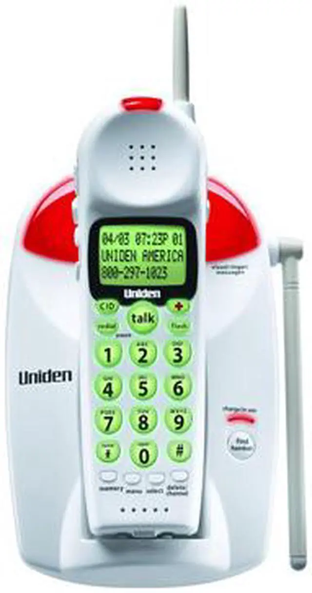 Main image of Uniden EZI-996 900 MHz 1X Handsets Cordless phones