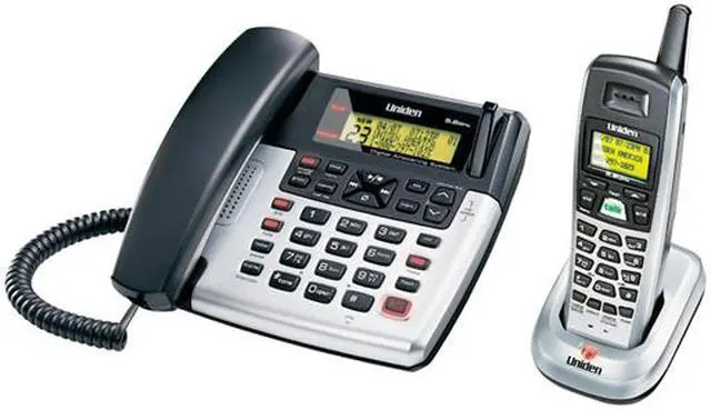 Main image of Uniden CXAI-5698 5.8 GHz 1X Handsets Cordless/Corded Phone Integrated Answering Machine