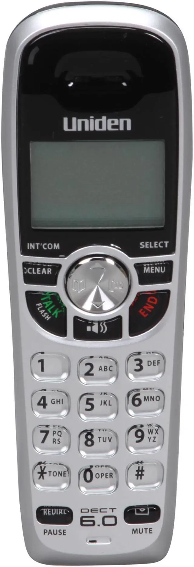Alt view image 6 of 7 - Uniden DECT1560-3 1.9 GHz Digital DECT 6.0 3X Handsets Cordless Phone