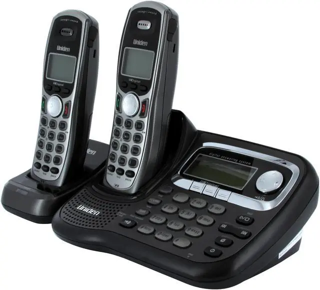 Alt view image 2 of 10 - Uniden TRU9485-2 5.8 GHz Digital 2X Handsets Cordless Phone