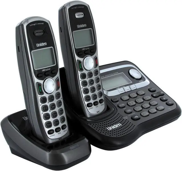 Alt view image 8 of 10 - Uniden TRU9485-2 5.8 GHz Digital 2X Handsets Cordless Phone