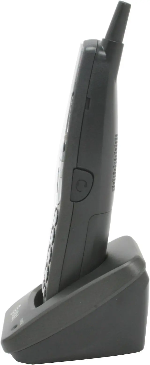 Alt view image 10 of 15 - AT&T E5812B 5.8 GHz Analog 2X Handsets Cordless Phone