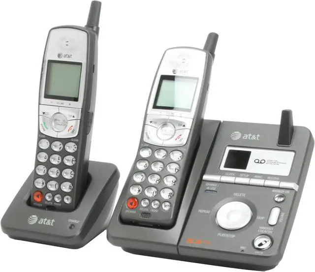 Main image of AT&T E5812B 5.8 GHz Analog 2X Handsets Cordless Phone