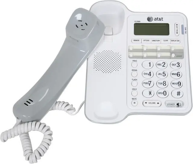 Alt view image 7 of 8 - AT&T CL2909 Corded Phone