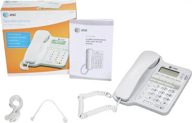 Alt view image 8 of 8 - AT&T CL2909 Corded Phone