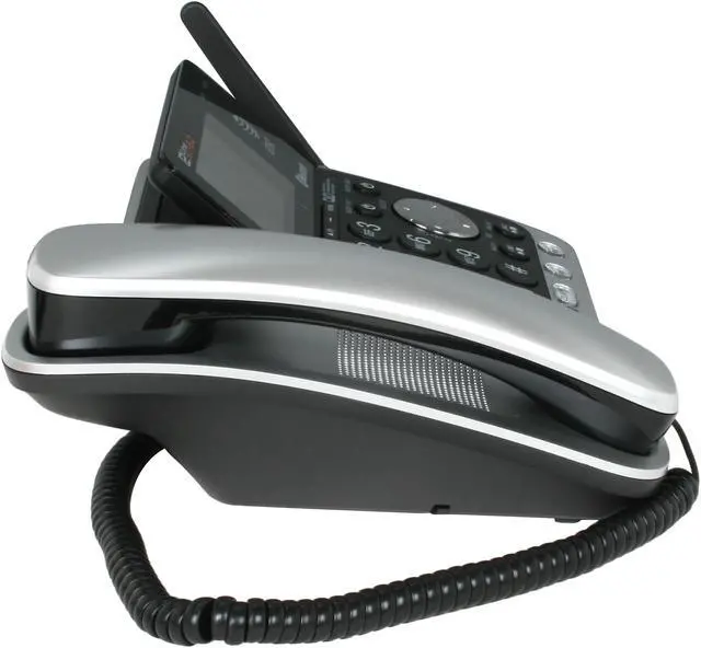 Alt view image 6 of 9 - AT&T TL86109 DECT 6.0 Digital 2-Line Answering System Cordless Phones