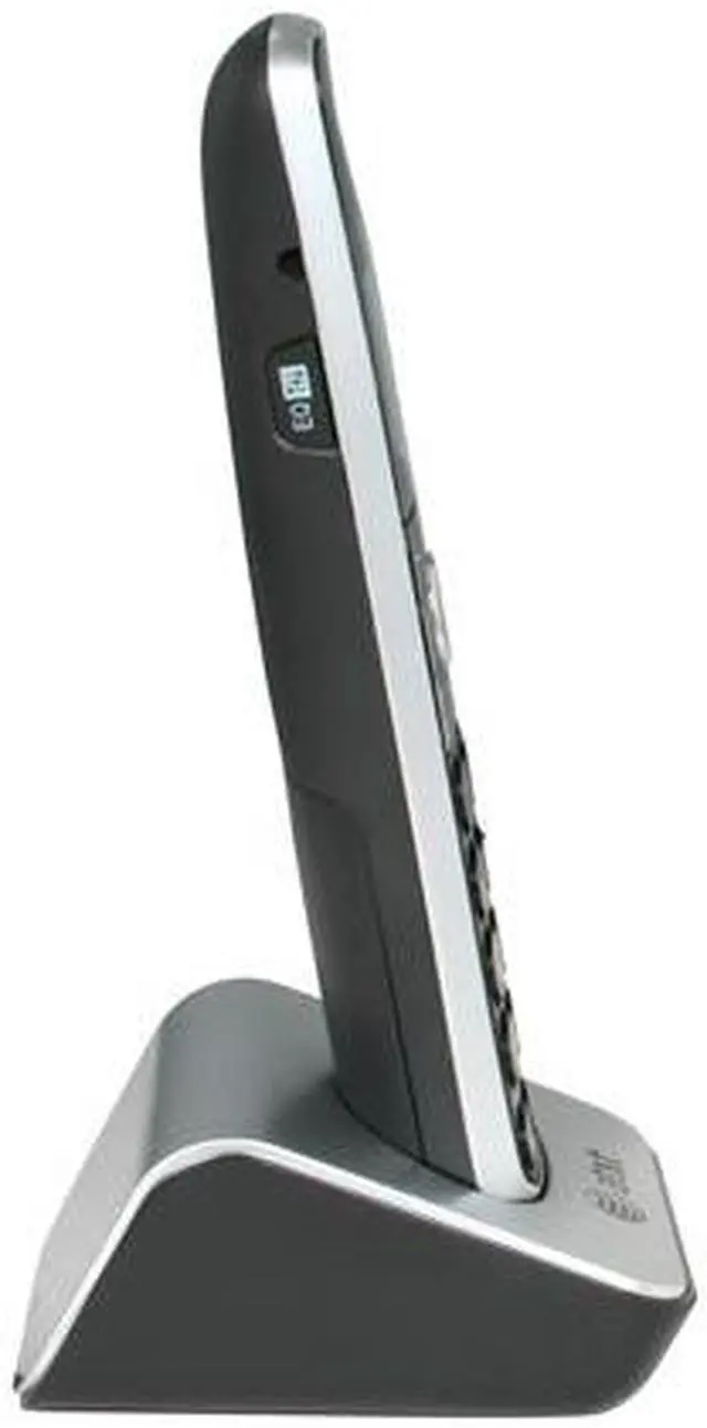 Alt view image 8 of 9 - AT&T TL86109 DECT 6.0 Digital 2-Line Answering System Cordless Phones