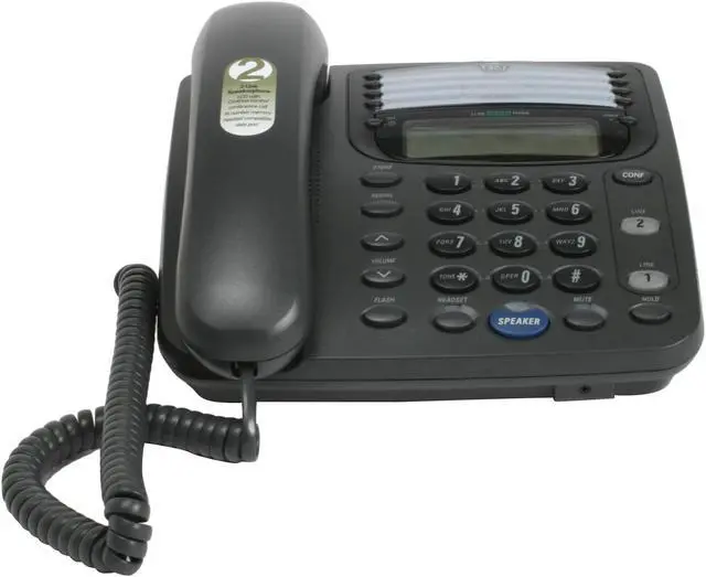 Alt view image 2 of 7 - GE 29484GE2 2-line Operation Corded Phone