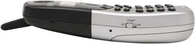 Alt view image 8 of 12 - GE 25881EE3 5.8 GHz Analog 3X Handsets Cordless Phones / Corded Phones Integrated Answering Machine