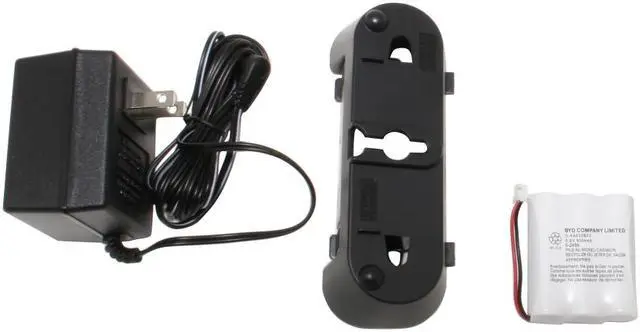 Alt view image 10 of 12 - GE 25881EE3 5.8 GHz Analog 3X Handsets Cordless Phones / Corded Phones Integrated Answering Machine