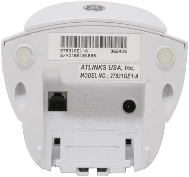 Alt view image 6 of 11 - GE 27831GE1 2.4 GHz Analog 1X Handsets Cordless Phone with Call Waiting Caller ID