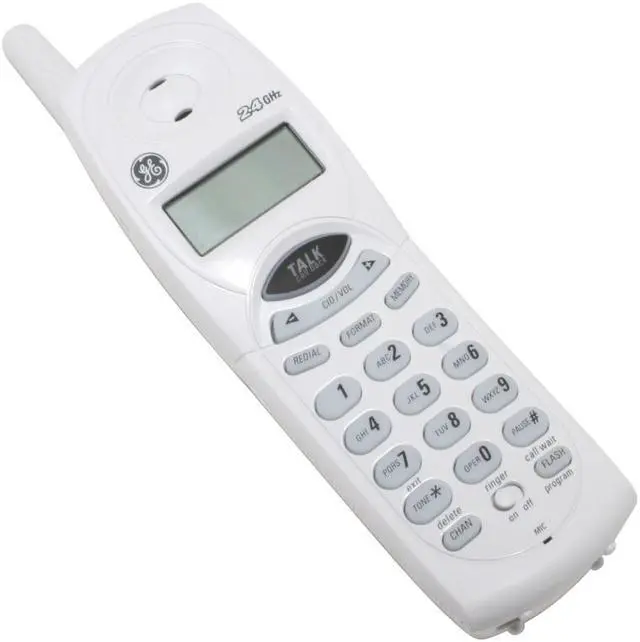 Alt view image 7 of 11 - GE 27831GE1 2.4 GHz Analog 1X Handsets Cordless Phone with Call Waiting Caller ID