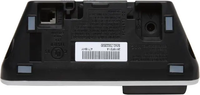 Alt view image 8 of 13 - GE 28118FE1 1.9 GHz Digital DECT 6.0 1X Handsets Cordless Phones Integrated Answering Machine