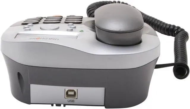 Alt view image 4 of 6 - Koutech IO-VOIP131 VoIP USB Desktop Phone