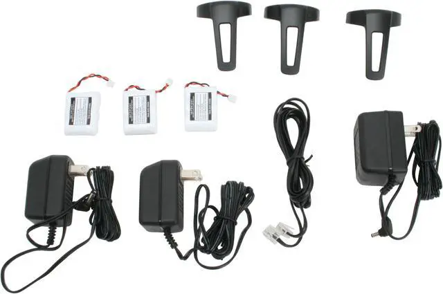 Alt view image 13 of 15 - Vtech VT5878 5.8 GHz 3X Handsets Cordless Phone Integrated Answering Machine