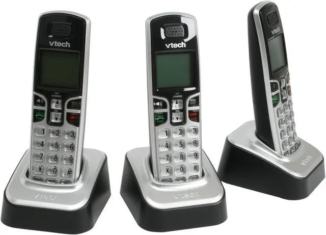 Alt view image 8 of 14 - Vtech CS6229-4 1.9 GHz DECT 6.0 4X Handsets Cordless Phone Integrated Answering Machine
