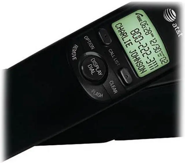 Alt view image 2 of 4 - Vtech TR1909 BK Corded Phone - Black