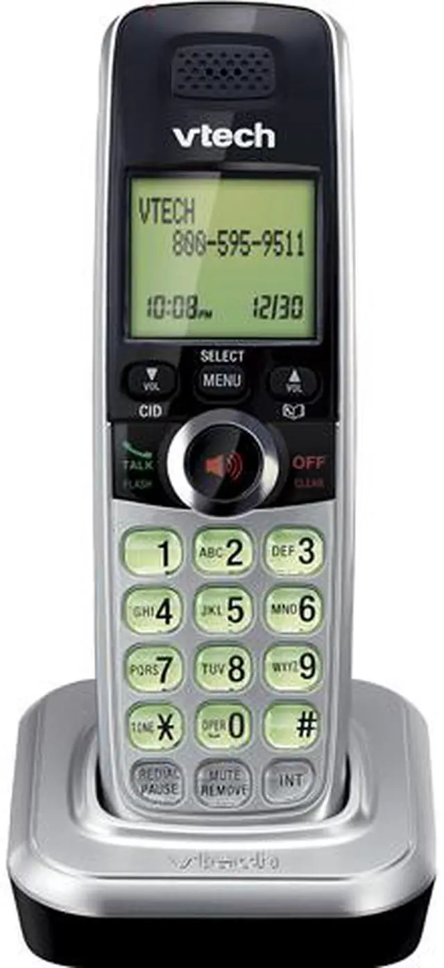 Main image of Vtech CS6309 1.9 GHz Digital DECT 6.0 1X Handsets Accessory Handset for use with the CS6319 or CS6329 Integrated Answering Machine