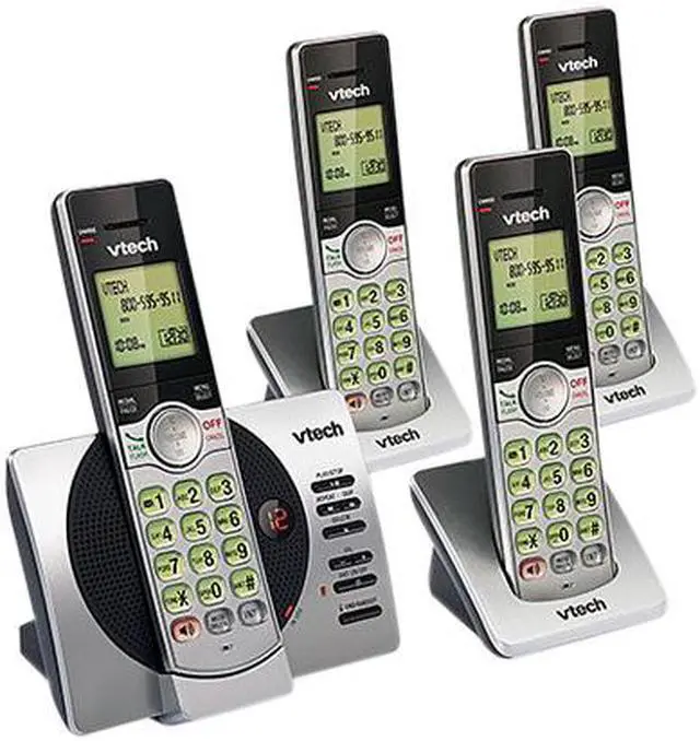 Alt view image 2 of 2 - Vtech CS6929-4 DECT 6.0 4X Handsets Cordless DECT 6.0 Phone with 4 Handsets - 4 Handsets