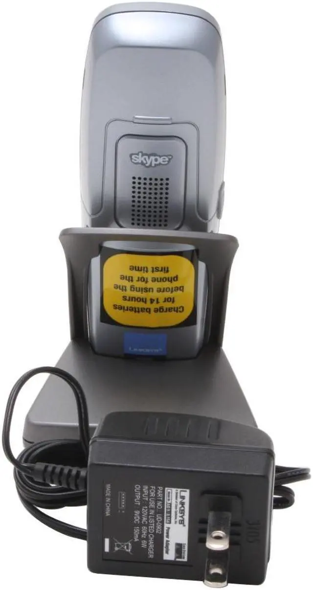 Alt view image 4 of 6 - LINKSYS CIT200 Cordless Internet Telephony (Phone) Kit