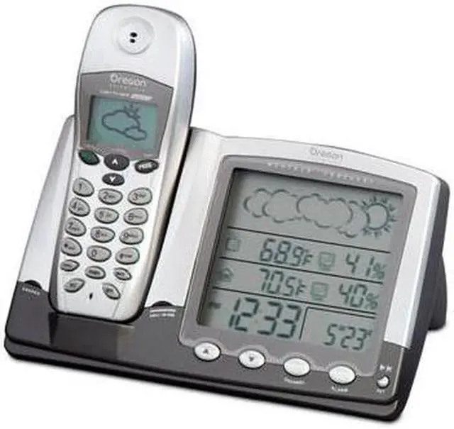 Main image of OREGON SCIENTIFIC WW338 2.4 GHz Digital 1X Handsets Cordless Phone