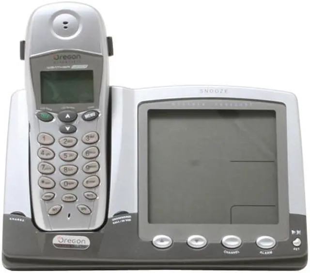 Alt view image 4 of 14 - OREGON SCIENTIFIC WW338 2.4 GHz Digital 1X Handsets Cordless Phone