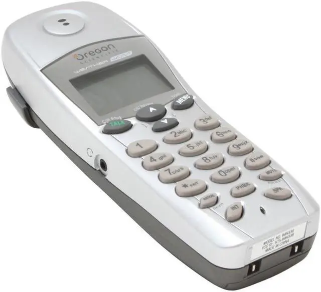 Alt view image 7 of 14 - OREGON SCIENTIFIC WW338 2.4 GHz Digital 1X Handsets Cordless Phone