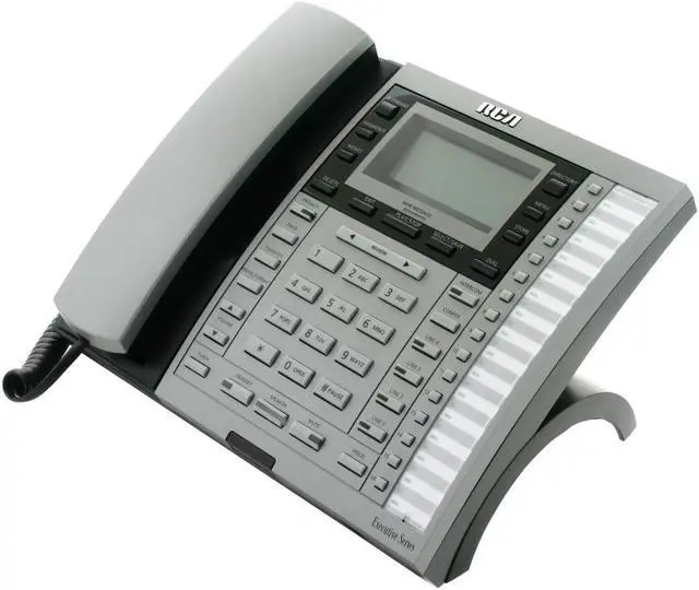 Alt view image 2 of 8 - RCA 25415RE3-A 4-line Operation Corded Phone Integrated Answering Machine