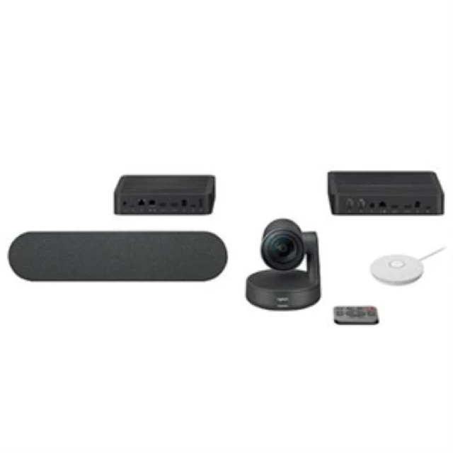 Main image of Logitech Rally Video Conferencing Kit with White Mic Pod | 960-001397