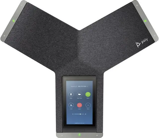 Alt view image 8 of 8 - HP Poly Trio C60 IP Conference Phone Full Radio and PoE-enabled | 849B4AA#ABA