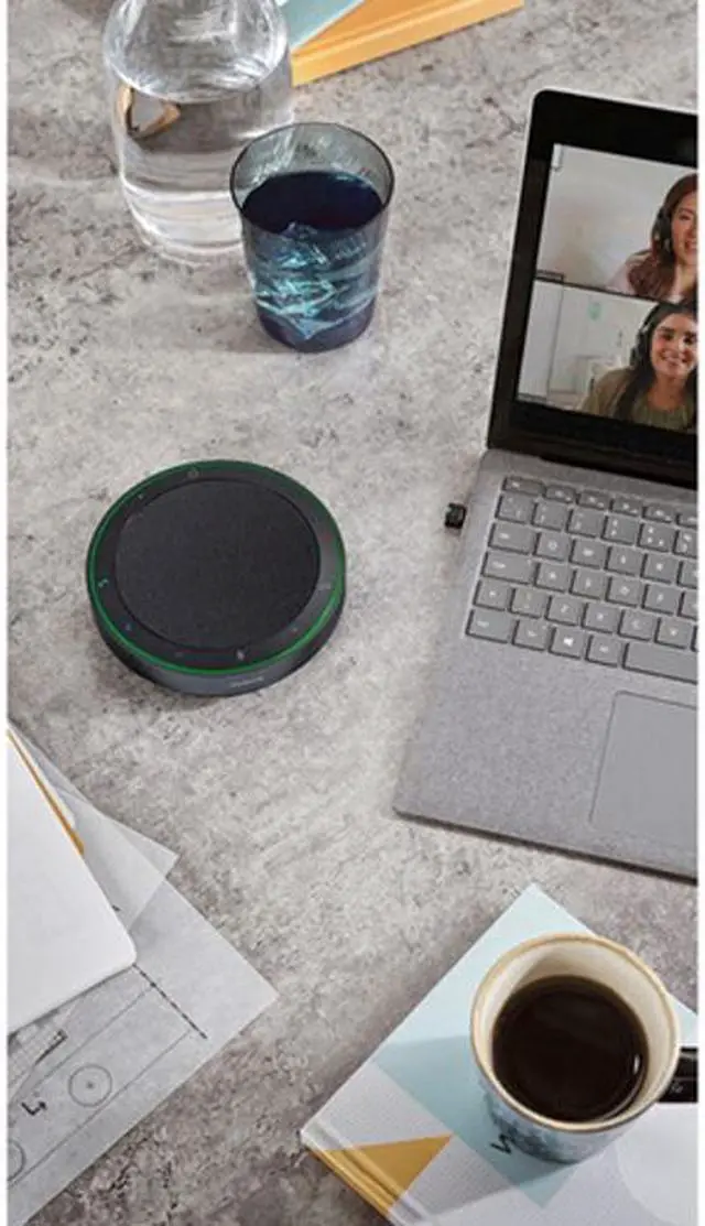 Alt view image 5 of 13 - Jabra Speak2 55 Wireless Voice Conferencing Device USB & Bluetooth Speakerphone for Microsoft Teams - 2755-109
