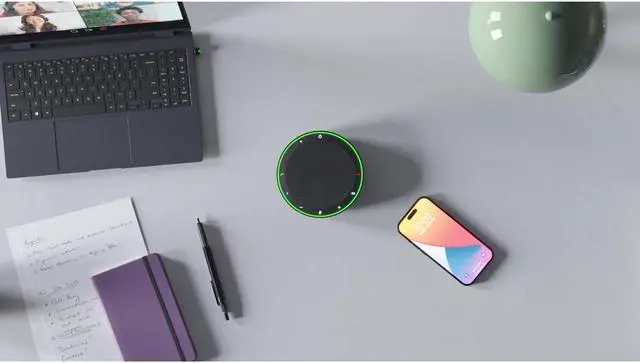 Alt view image 7 of 13 - Jabra Speak2 55 Wireless Voice Conferencing Device USB & Bluetooth Speakerphone for Microsoft Teams - 2755-109