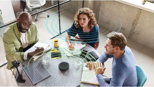 Alt view image 9 of 13 - Jabra Speak2 55 Wireless Voice Conferencing Device USB & Bluetooth Speakerphone for Microsoft Teams - 2755-109