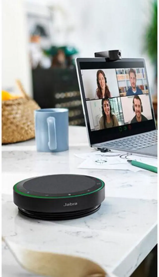 Alt view image 13 of 13 - Jabra Speak2 55 Wireless Voice Conferencing Device USB & Bluetooth Speakerphone for Microsoft Teams - 2755-109
