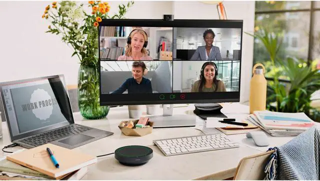 Alt view image 6 of 11 - Jabra Speak2 40 Speakerphone with Microsoft Teams Certification 2740-109