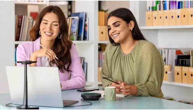 Alt view image 9 of 11 - Jabra Speak2 40 Speakerphone with Microsoft Teams Certification 2740-109