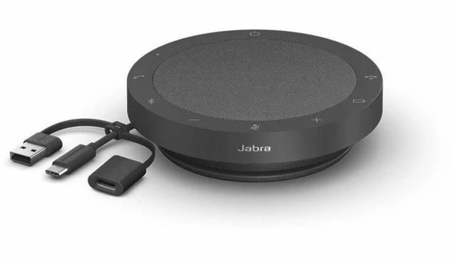 Alt view image 3 of 3 - Jabra Speak2 55 - Wired/Wireless Bluetooth - Microsoft Teams - 4 Microphone- 50 mm Speaker - 2755-109-01