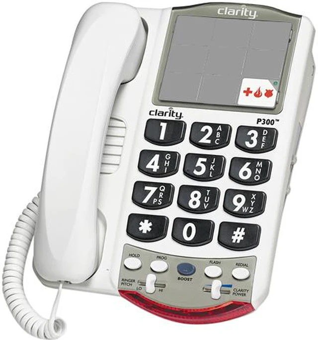 Main image of Clarity 76597.001 P300 Amplified Corded Photo Phone