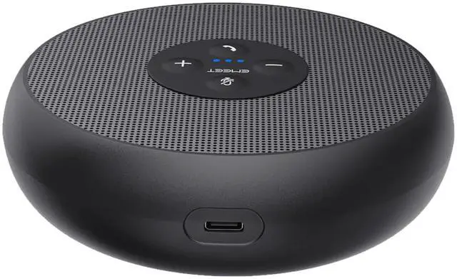 Alt view image 3 of 7 - EMEET OfficeCore M1A USB Speakerphone - 360 Degree 2-Mic Pickup, Full Duplex Communication, Noise Cancellation, Zoom Certified, Plug-and-Play