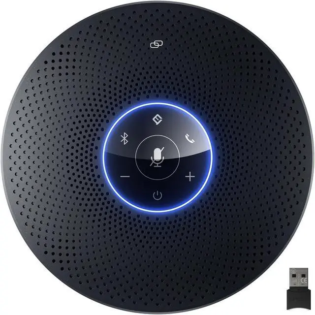 Main image of eMeet OfficeCore M2 Max Dual Way Audio Quality Max Professional Speakerphone - Black  EMM2BM-LD